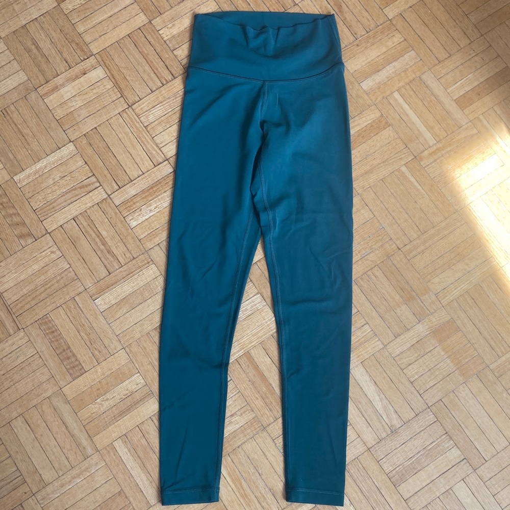 TNA Teal High-Waist Butter Leggings
